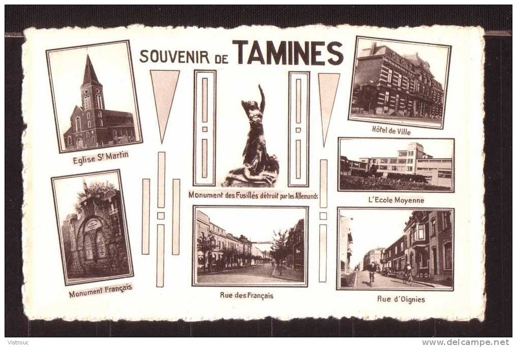 TAMINES - 7 Vues Diverses - NON Circulé - NON Circulated - Nicht Gelaufen. - Sambreville