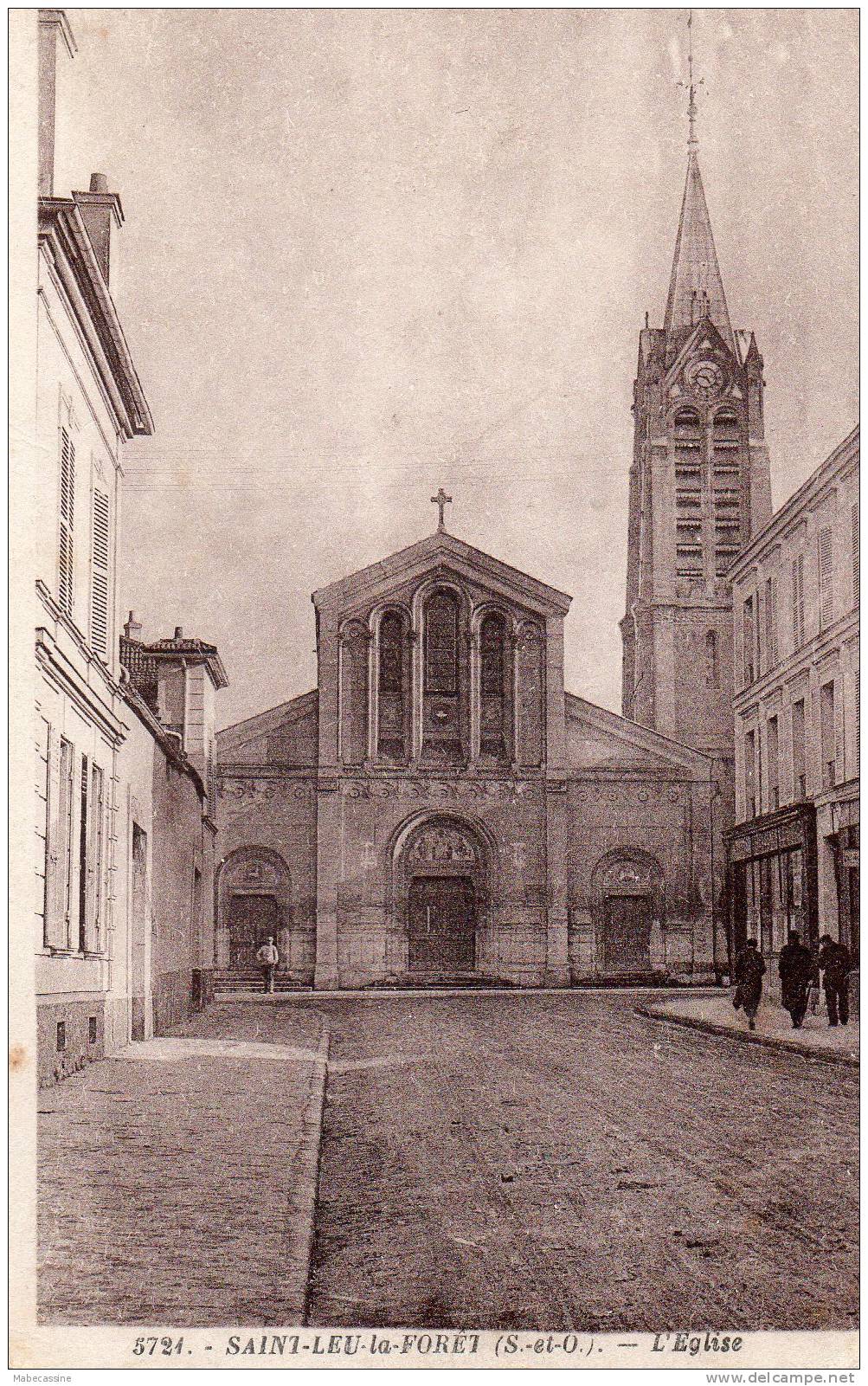 95 Saint-Leu-la-Foret L'Eglise Animée - Saint Leu La Foret