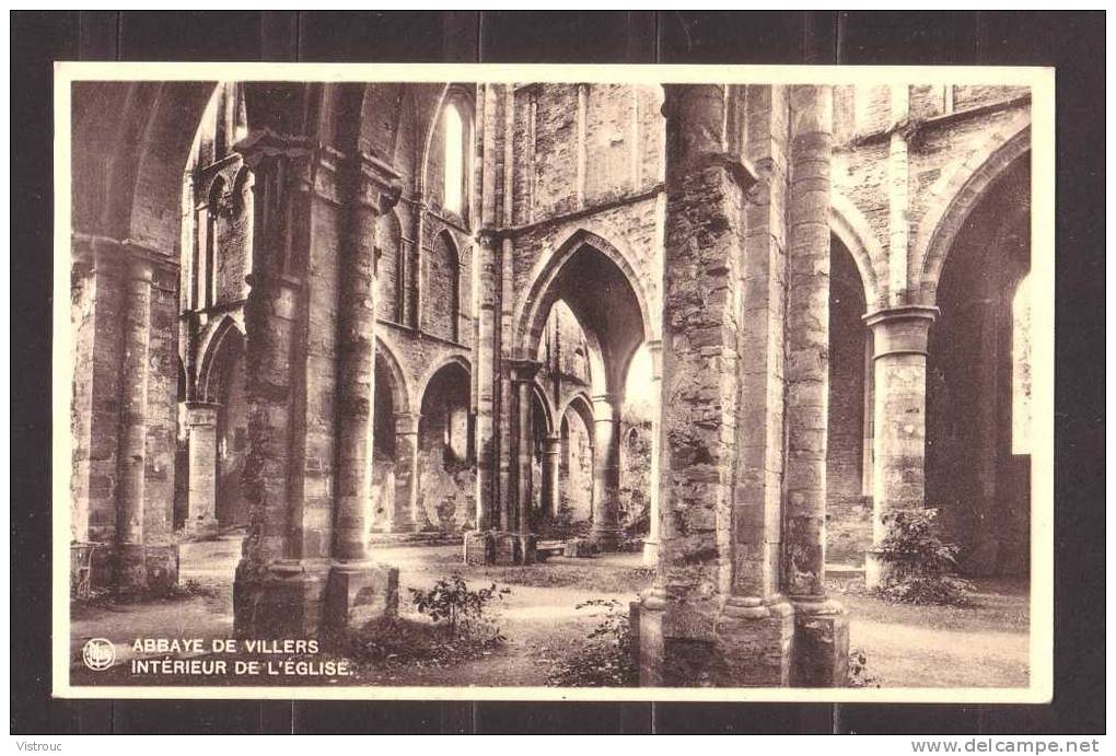 VILLERS - Abbaye - Intérieur De L'église - Non Circulé - Not Circulated - Nicht Gelaufen. - Villers-la-Ville