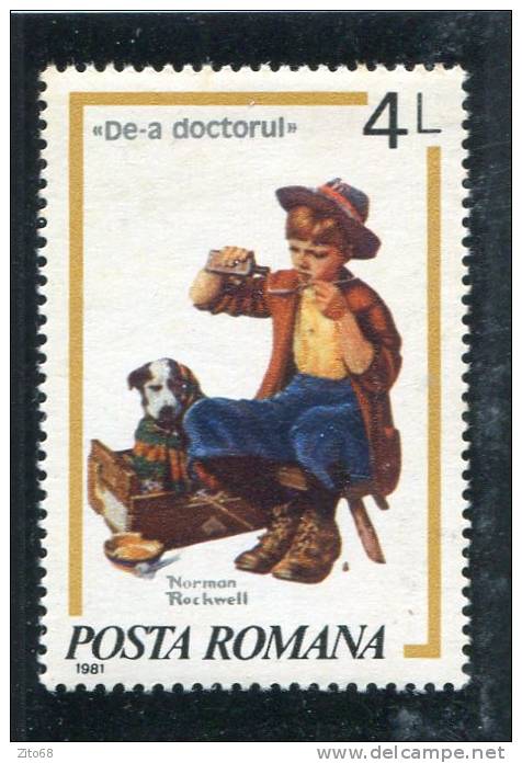 ROUMANIE Rumenia 1981 Y&T 3362** - Unused Stamps