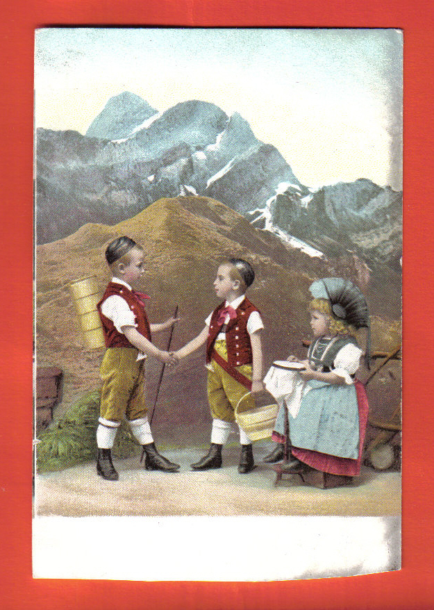 V732 Appenzeller Trachten Costumes D'Appenzell. Pioneer.Nicht Gelaufen.ATTENTION : Dimensions Tronquées !!! - Appenzell