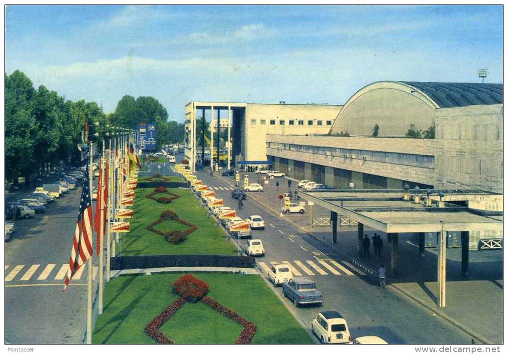 TORINO. Salone Dell' Automobile. Vg. C/fr. Per MONFALCONE Nel 1965. - Expositions