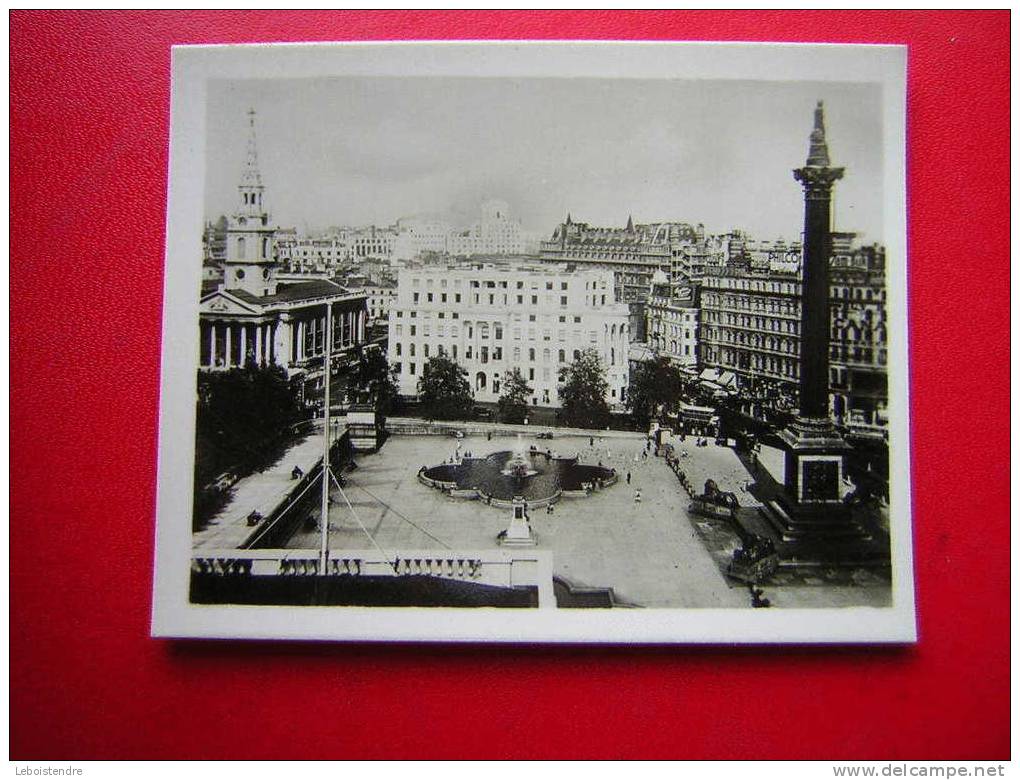 PETITE VUE  8.7 CM X 7 CM -ANGLETERRE - TRAFALGAR SQUARE ,LONDON -EN BON ETAT - Trafalgar Square