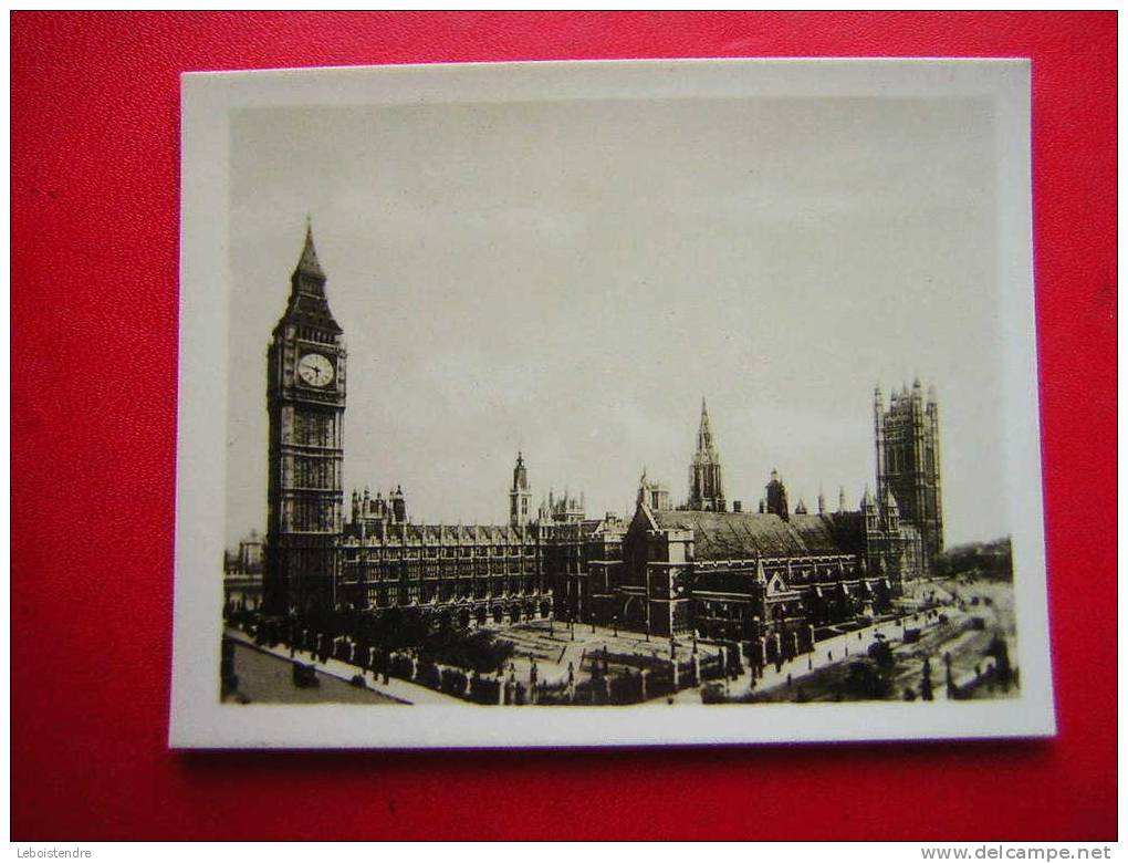 PETITE VUE  8.7 CM X 7 CM -ANGLETERRE -HOUSES OF PARLIAMENT ,LONDON -EN BON ETAT - Houses Of Parliament