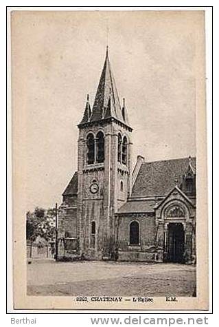 92 CHATENAY - L Eglise - Chatenay Malabry