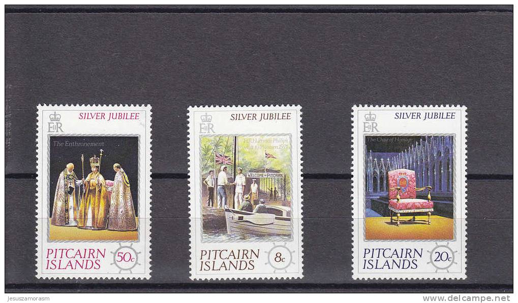Pitcairn Nº 158 Al 160 - Islas De Pitcairn