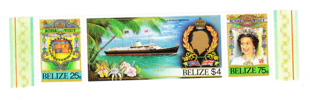 Belize 1985 Royal Visit QE MNH - Belice (1973-...)