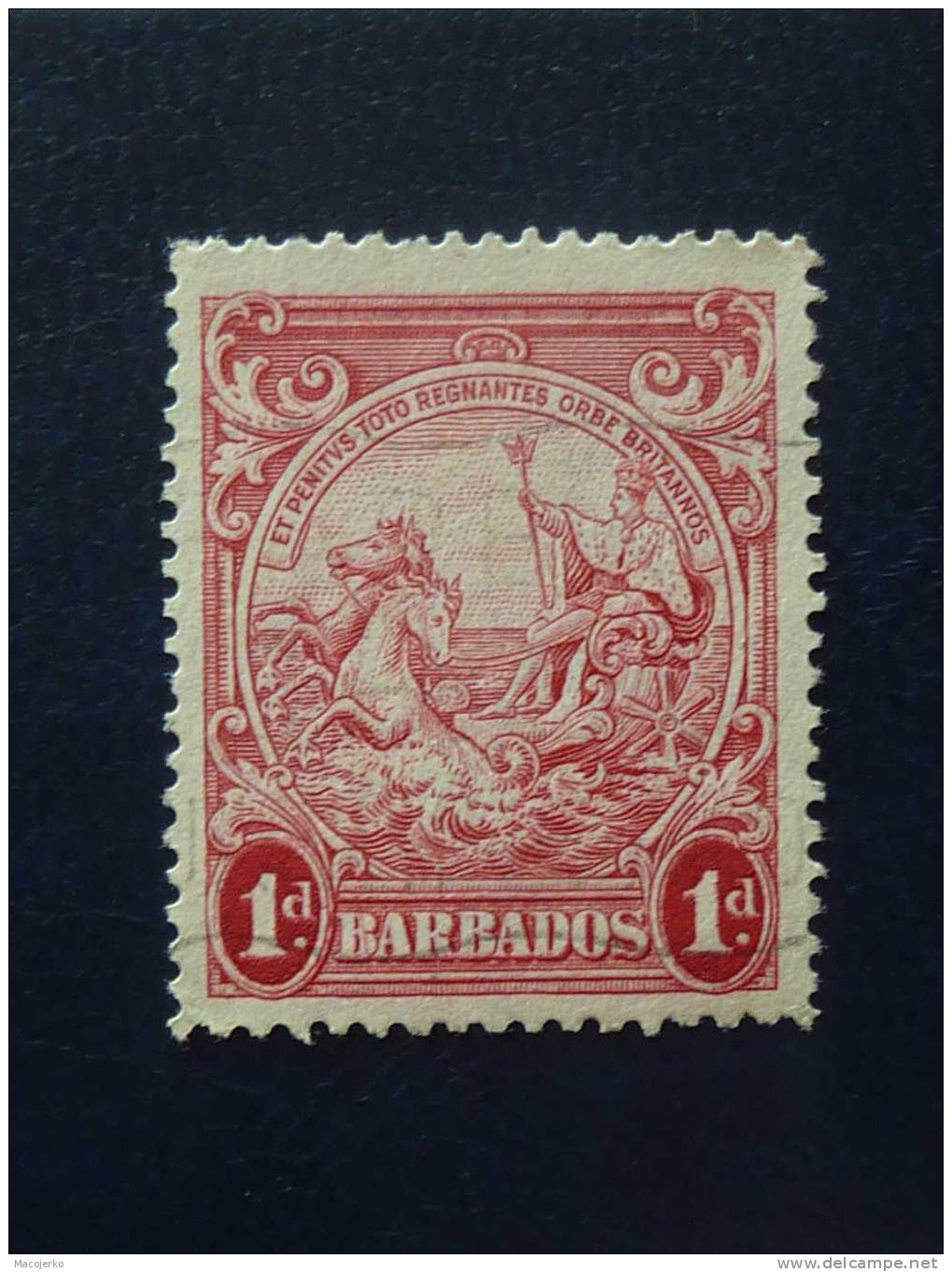 Barbados, 1938, Michel 157 Obl. - Barbados (1966-...)