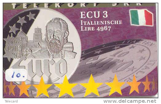 Denmark ECU ITALIE (10) PIECES ET MONNAIES MONNAIE COINS MONEY PRIVE 800 EX - Stamps & Coins