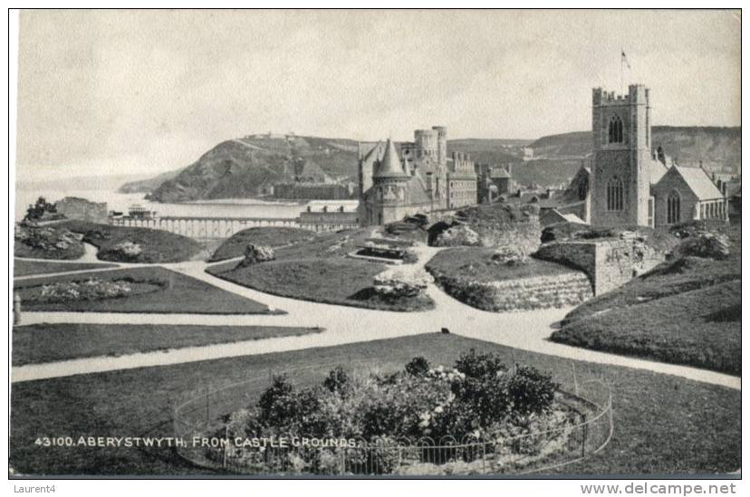 (13) - Old England Postcard - Carte Ancienne D´Angelterre - Aberystwyth - Cardiganshire