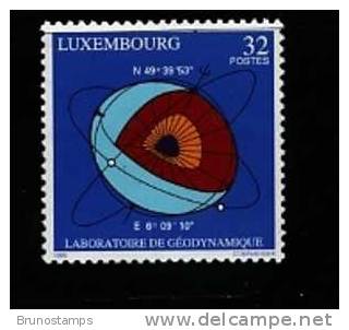 LUXEMBOURG - 1995  SISMOLOGY    MINT NH - Ungebraucht