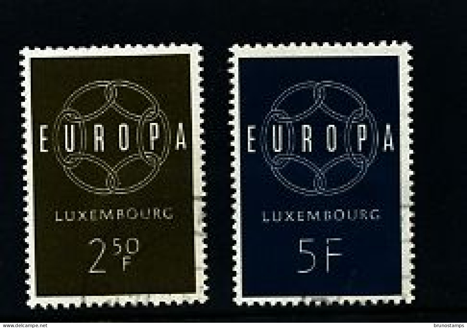 LUXEMBOURG - 1959  EUROPA SET   FINE USED - Gebruikt