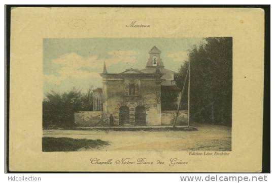 84 MONTEUX / Chapelle Notre-Dame Des Grâces / CARTE COULEUR GLACEE - Monteux