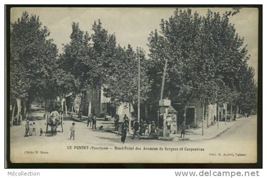 84 LE PONTET / Rond-point Des Avenues De Sorgnes Et Carpentras / - Le Pontet