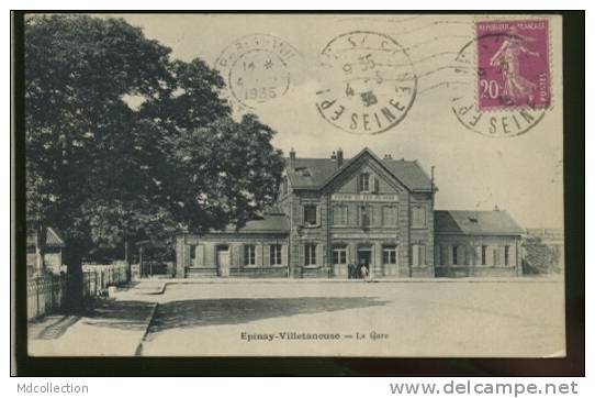 93 VILLETANEUSE / La Gare / - Villetaneuse