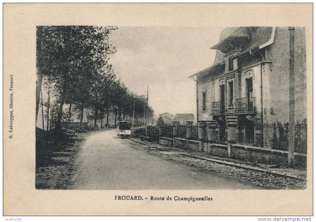 CPA (54)  FROUARD   Route De Champigneulles - Frouard
