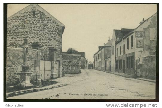 95 JOUY LE MOUTIER / Vincourt, Entrée Du Hameau / - Jouy Le Moutier