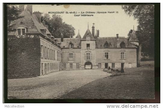 95 MENUCOURT / Le Château / - Menucourt