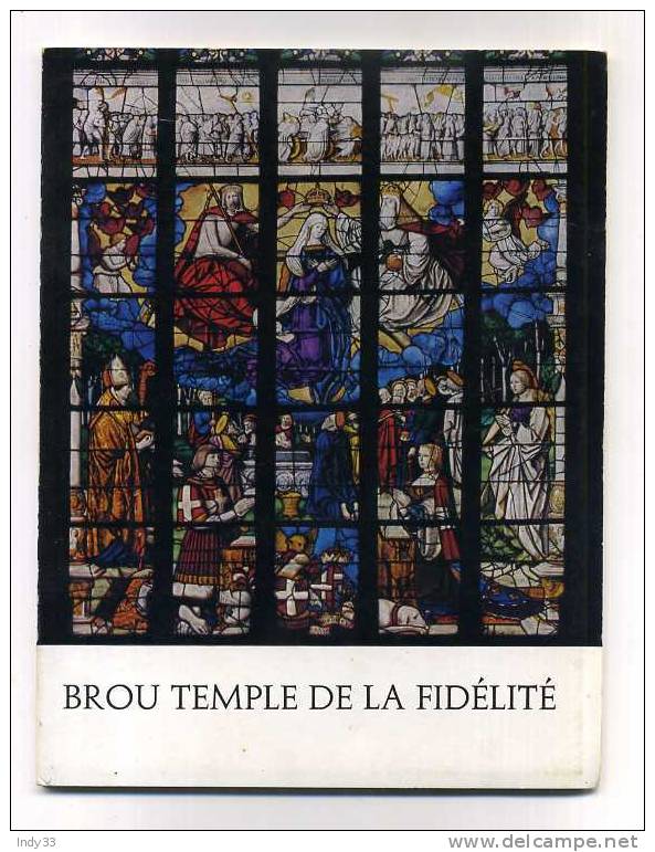 - BROU TEMPLE DE LA FIDELITE . IMP. LESCUYER . LYON - Bourgogne