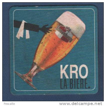 SOUS BOCK - KRONENBOURG - KRO LA BIERE - Sous-bocks