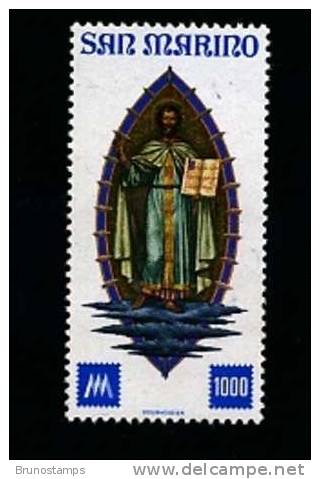 SAN MARINO - 1977  STAMP CENTENARY  MINT NH - Unused Stamps