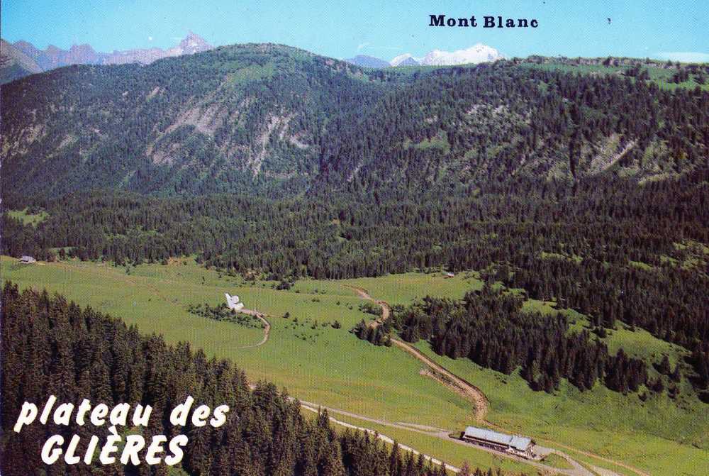 CPM 74 Hautte Savoie " Mont Blanc , Plateau Des Glières ,monument Des Glières Mémorial De La R&eacu - Other & Unclassified