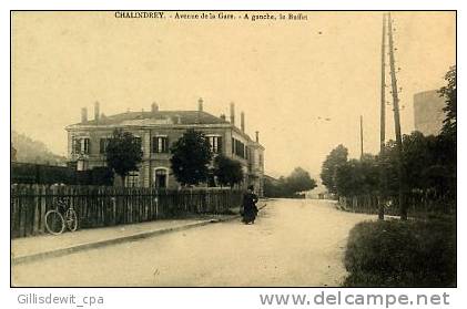 - CHAMINDREY - Avenue De La Gare à Gauche Le Buffet - Chalindrey