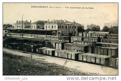 - CHAMINDREY - Vue Intèrieur De La Gare  - Trains - Chalindrey