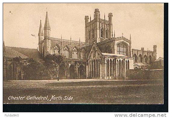 CPA.     CHESTER   Cathedral, North Side.     1919. - Chester