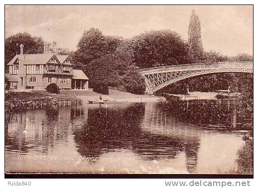 CPA.     CHESTER. Iron Bridge On The Dee. - Chester