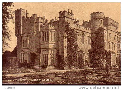 CPA.     CHESTER .   Hawarden Castle.   1919. - Chester