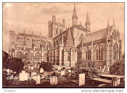 CPA.     CHESTER  CATHEDRAL.    1919. - Chester
