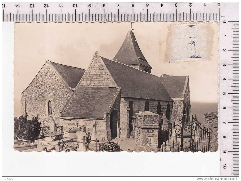 VARENGEVILLE SUR MER  -  L'Eglise St Valéry Et Le Cimetière Marin -  N° 4012 - Varengeville Sur Mer