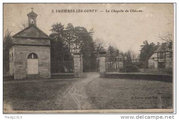 Conty - Luzieres Les Conty - Chapelle Du Chateau - Conty