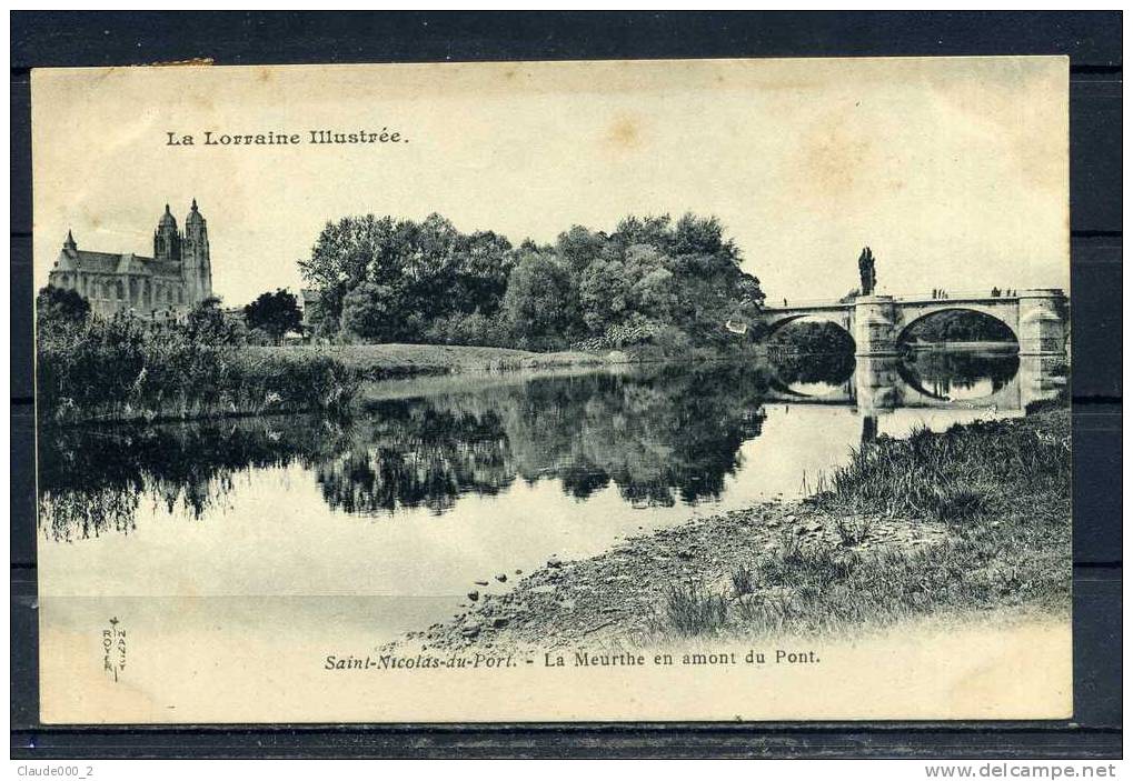 SAINT NICOLAS DU PORT .La Meurthe En Amont Du Pont .Voir Recto - Verso  (K059) - Saint Nicolas De Port
