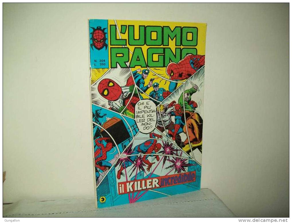 Uomo Ragno (Corno 1978)  N. 204 - Spider Man