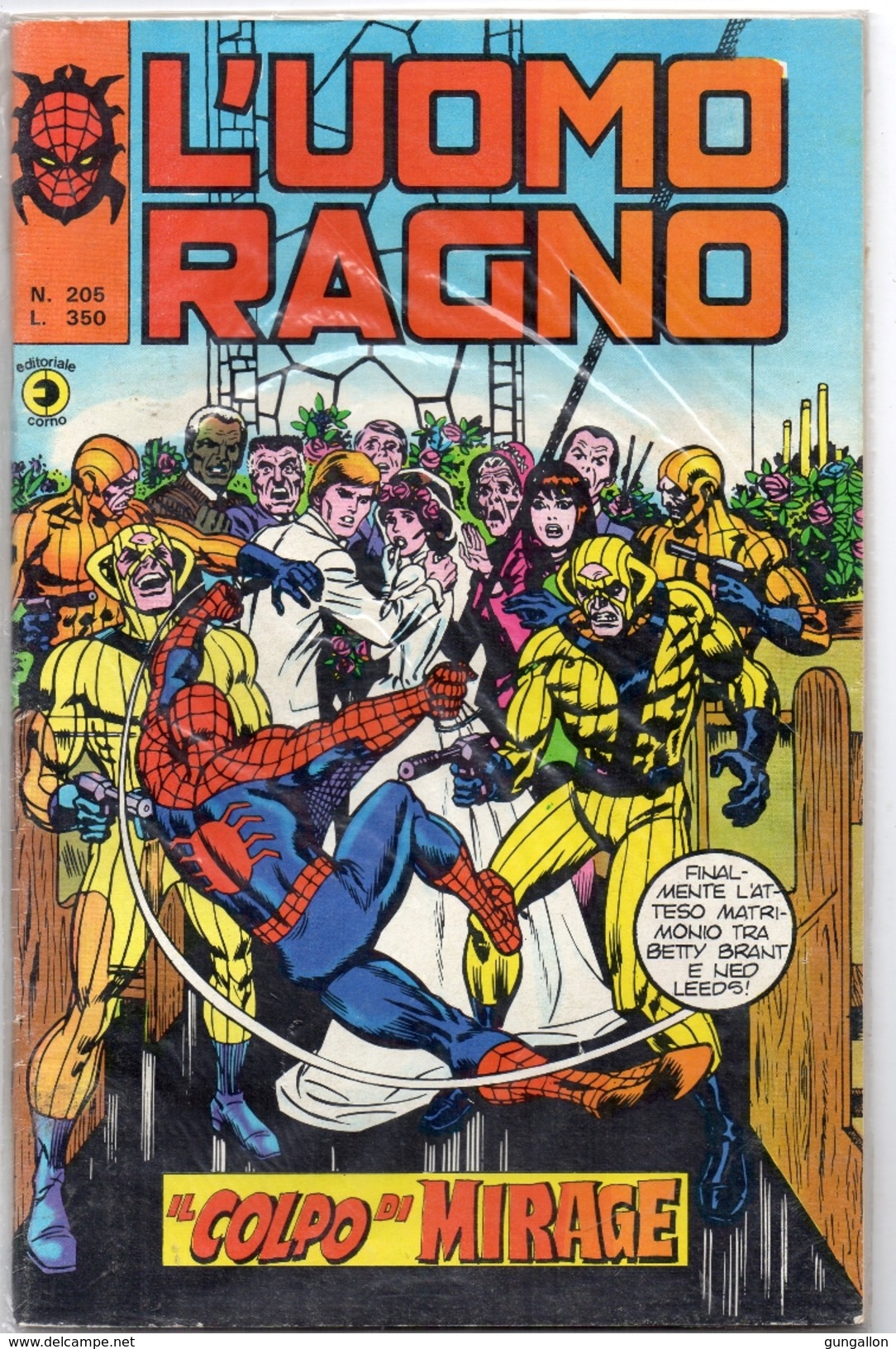 Uomo Ragno (Corno 1978)  N. 205 - Spiderman