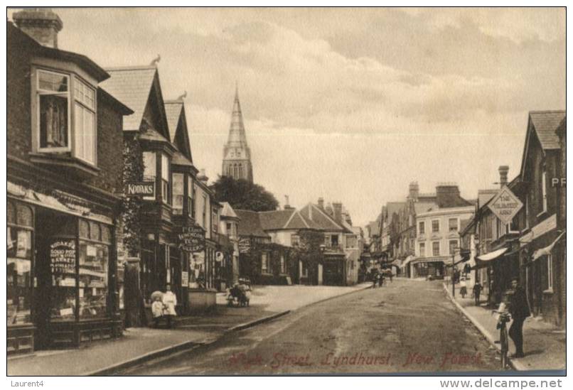 (4) - Old Great Britain Postcard - Carte Anciennde Grande Bretagne - Lyndhurst - Sonstige & Ohne Zuordnung