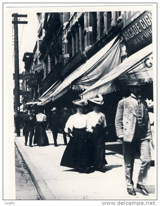 Vancouver Flashback ( Repro ) North Side Of Hastings Vancouver, B.C.Canada Photo 1900´s - Vancouver