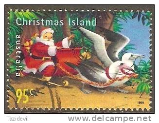 CHRISTMAS ISLAND - Used 1999 95c Christmas - Isole Cocos (Keeling)