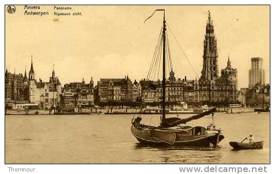 ANVERS - ANTWERPEN  -   PANORAMA   - BELLE CARTE ANIMEE  - NELS - - Antwerpen