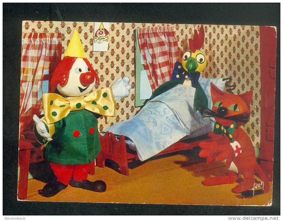 Télévision - ORTF - Kiri Le Clown - Alors On Est Malade ... Jean Image - Flamme Postale Salon Auto Paris 1967 - Altri & Non Classificati