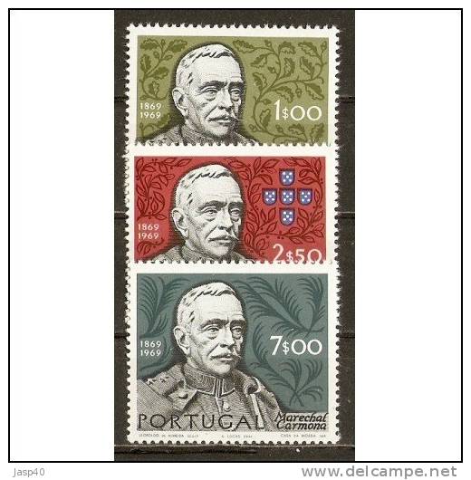 PORTUGAL AFINSA 1070/1072- SÉRIE NOVA, MNH - Unused Stamps