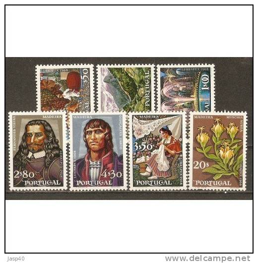 PORTUGAL AFINSA 1031/1037 - SÉRIE NOVA, MNH - Nuovi