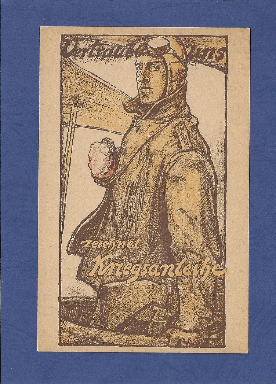 ILLUSTRATEUR  F.ERLER .MILITARIA.AVIATEUR ALLEMAND.PATRIOTIQUE - Patriotiques