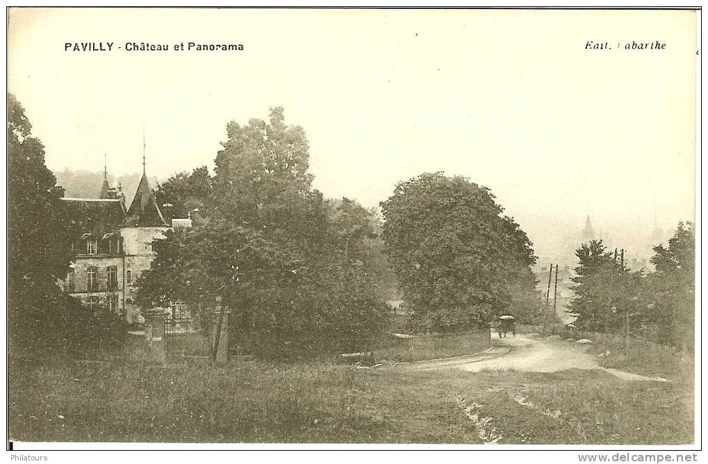 PAVILLY  -  Château Et Panorama - Pavilly