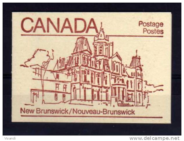 Canada - 1983 - Legislative Buildings Booklet " Fredericton, New Brunswick" - MNH - Carnets Complets