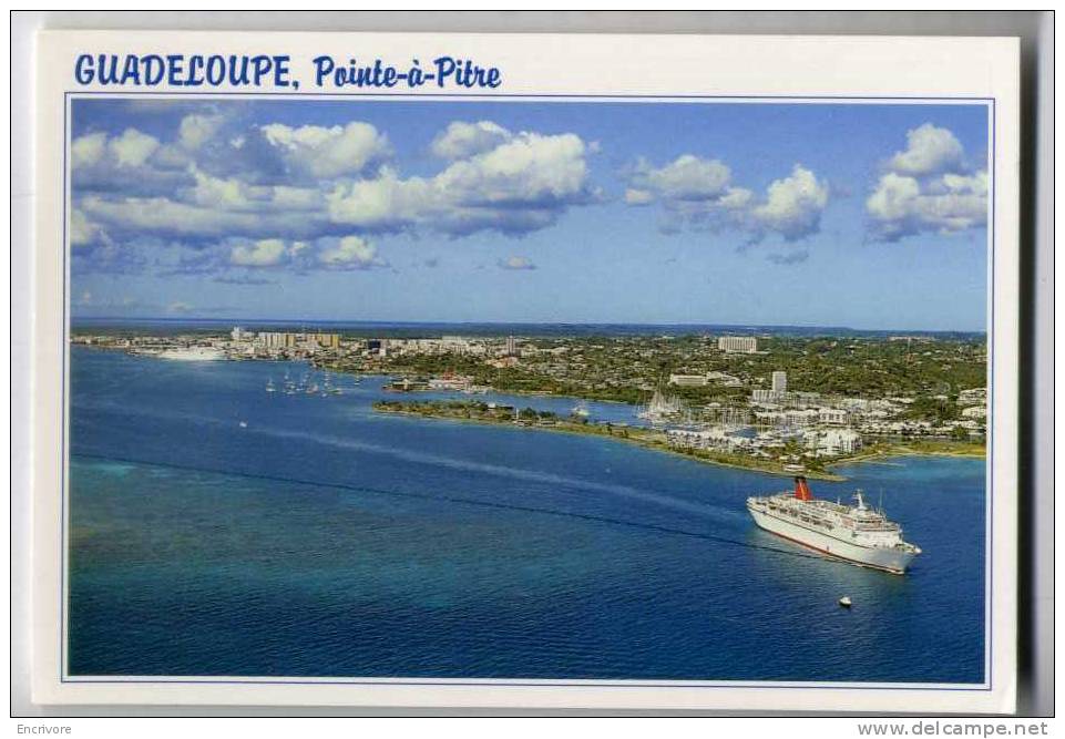 Cpm POINTE A PITRE Grande Terre Guadeloupe Bateau Paquebot Croisière - Pointe A Pitre