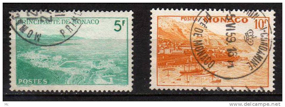 Monaco N° 307 / 313 Oblitérés ° - Used Stamps