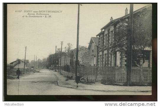 95 SOISY SOUS MONTMORENCY / Avenue Kellermann Et La Gendarmerie / - Soisy-sous-Montmorency